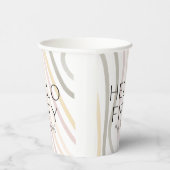 ハローフィフシンプルィティ50th誕生日紙カップ 紙コップ (右)