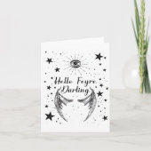 ハローフェイレダーリンアコタルデザインステッカー カード (正面)