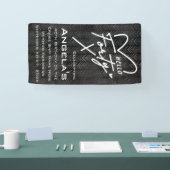 ハローフォーティ誕生日クルーズドア 横断幕 (トレードショー)