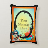 ハローフレンドシュガースカル アクセントクッション (裏面(縦))