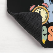 ハロープリスクールレトロ先生トドラーガールズバックT マウスパッド (コーナー)