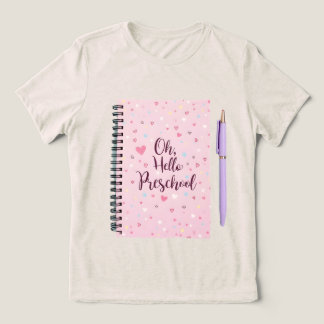 ハロープリスクール女子新学期シャツ トライブレンドＴシャツ
