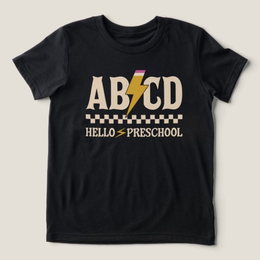 ハロープリスクール | 幼稚園先生幼稚園 トライブレンドＴシャツ (デザイン正面)