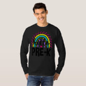 ハロープレKチームプレスクール新学期先生 Tシャツ (正面フル)