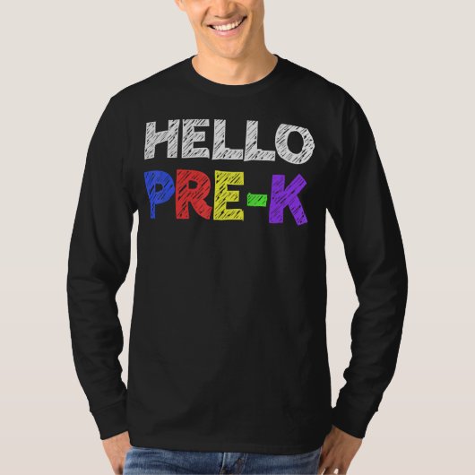 ハロープレK新学期 Tシャツ (正面)