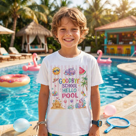 ハロープールパーティストライプTシャツ Tシャツ