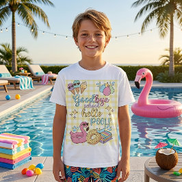 ハロープールパーティー イエロー カロTシャツ Tシャツ