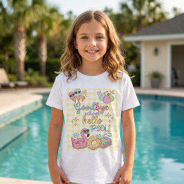 ハロープールパーティー イエロー カロTシャツ Tシャツ