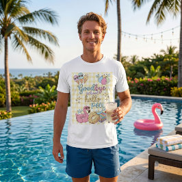ハロープールパーティー　イエロー　Caro Tシャツ