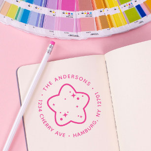 ハローベビースターカスタム差出人住所 セルフインキングスタンプ