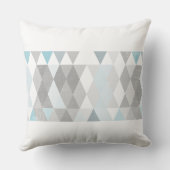 ハローベビーハローワールド抽象芸術三角形 クッション (裏面)