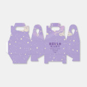 ハローベビーパープルドリーム赤ちゃんシャワー フェイバーボックス (折り畳みなし)