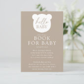 ハローベビーベアベビーブックカード エンクロージャーカード (スタンド正面)