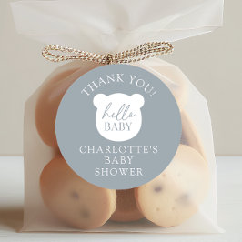 ハローベビーベアーサンキュー ラウンドシール