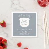 ハローベビーベア男の子 スタンダードカクテルナプキン (インサイチュ)