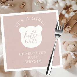 ハローベビーベア男の子 スタンダードカクテルナプキン