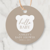 ハローベビーベア男の子 フェイバータグ (正面)