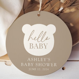 ハローベビーベア男の子 フェイバータグ