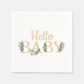 ハローベビーユーカリ スタンダードカクテルナプキン (正面)