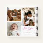 ハローベビーレインボーカスタム写真 ノートブック (裏面)