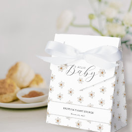 ハローベビー春ダフォディルベビーシャワー フェイバーボックス