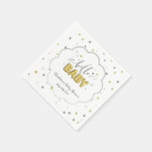 ハローベビー男女兼用ツインズトゥインクルスターズ スタンダードカクテルナプキン (角)