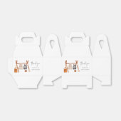 ハローベビー |かわいいボホ服ベビーシャワー フェイバーボックス (折り畳みなし)