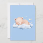 ハローベビー | ようこそ世界ベビー招待状 招待状 (裏面)