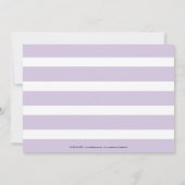 ハローベビー |ベビー発表 案内状 (裏面)