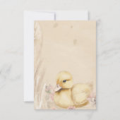 ハローベビー!ボホベイビーシャワーフラットサンキューカード サンキューカード (裏面)