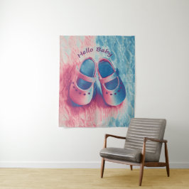 ハローベビー- 魅力的 タペストリー