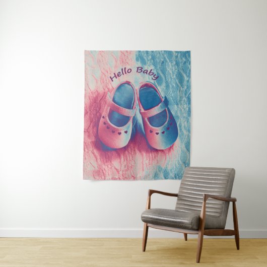 ハローベビー- 魅力的 タペストリー (インサイチュ)