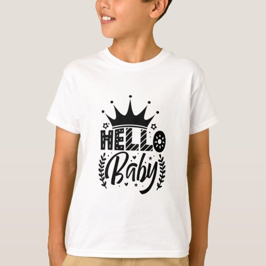 ハローベビー Tシャツ (正面)