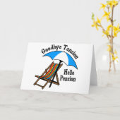 ハローペンション カード (黄色い花)