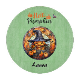 ハローホラーヘローエンパンプキン カッティングボード