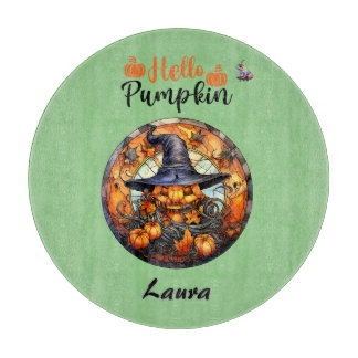 ハローホラーヘローエンパンプキン カッティングボード