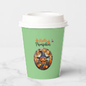 ハローホラーヘローエンパンプキン 紙コップ (裏面)