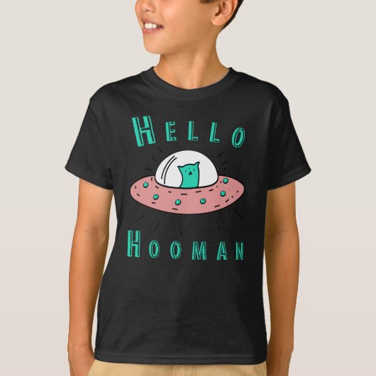ハローホーンヒューマン Tシャツ (正面)