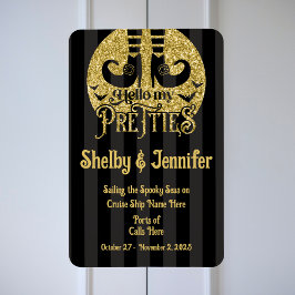 ハローマイプリティスハロウィンクルーズドア マグネット