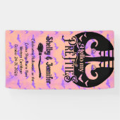 ハローマイプリティスハロウィンクルーズドア 横断幕 (横)