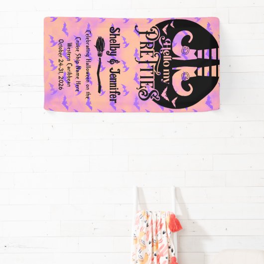 ハローマイプリティスハロウィンクルーズドア 横断幕 (インサイチュ)