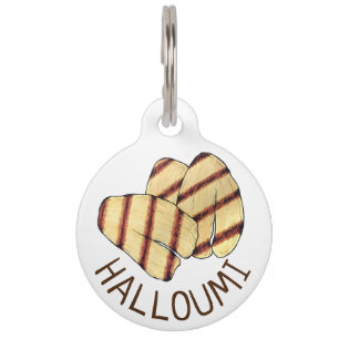 ハローミキプロスHaroumiチーズフード ペット ネームタグ