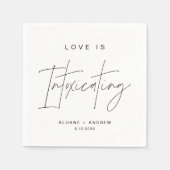 ハローモダンの結婚酔い臭いカクテル スタンダードカクテルナプキン (正面)