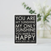 ハローラブやる気を起こさせる引用文空白の葉書 ポストカード (スタンド正面)