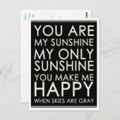 ハローラブやる気を起こさせる引用文空白の葉書 ポストカード (正面/裏面)