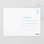 ハローラブやる気を起こさせる引用文空白の葉書 ポストカード (裏面)