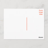 ハローラブやる気を起こさせる引用文空白の葉書 ポストカード (裏面)