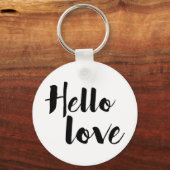 ハローラブ キーホルダー (正面)