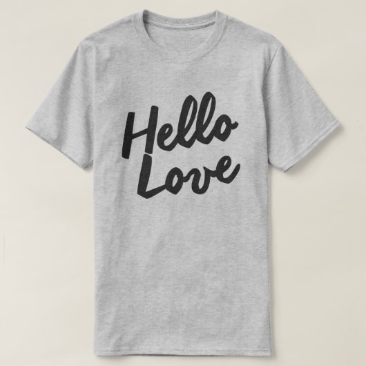 ハローラブ Tシャツ (デザイン正面)