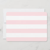 ハローリトルレディ |写真の誕生のお知らせ 案内状 (裏面)